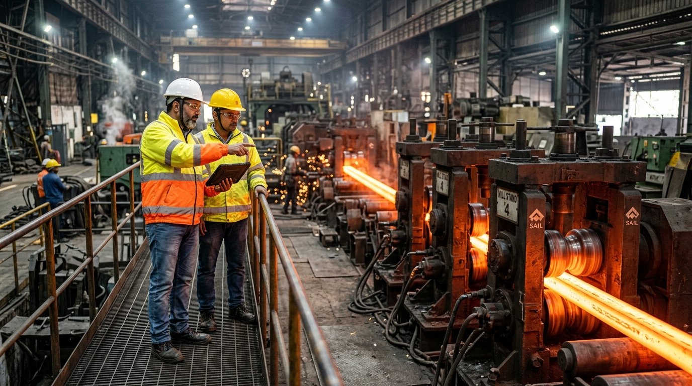 Hot Steel Rolling Mill Plant India